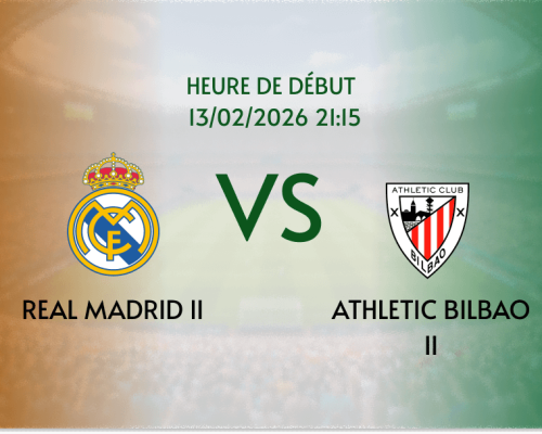 Pronostic Real Madrid Castilla 2 - Bilbao Athletic 2: choc des réserves au Di Stéfano
