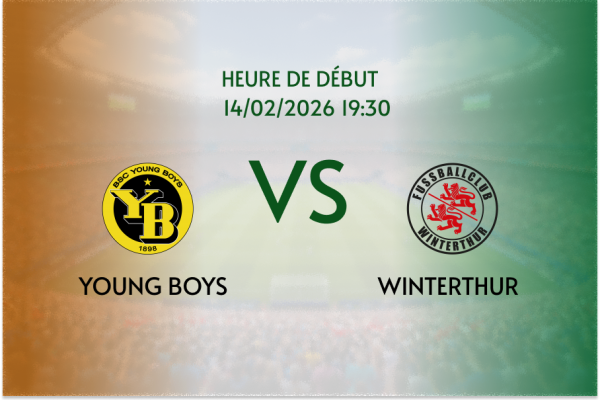 Pronostic Young Boys - Winterthur: les champions bernois pour se relancer